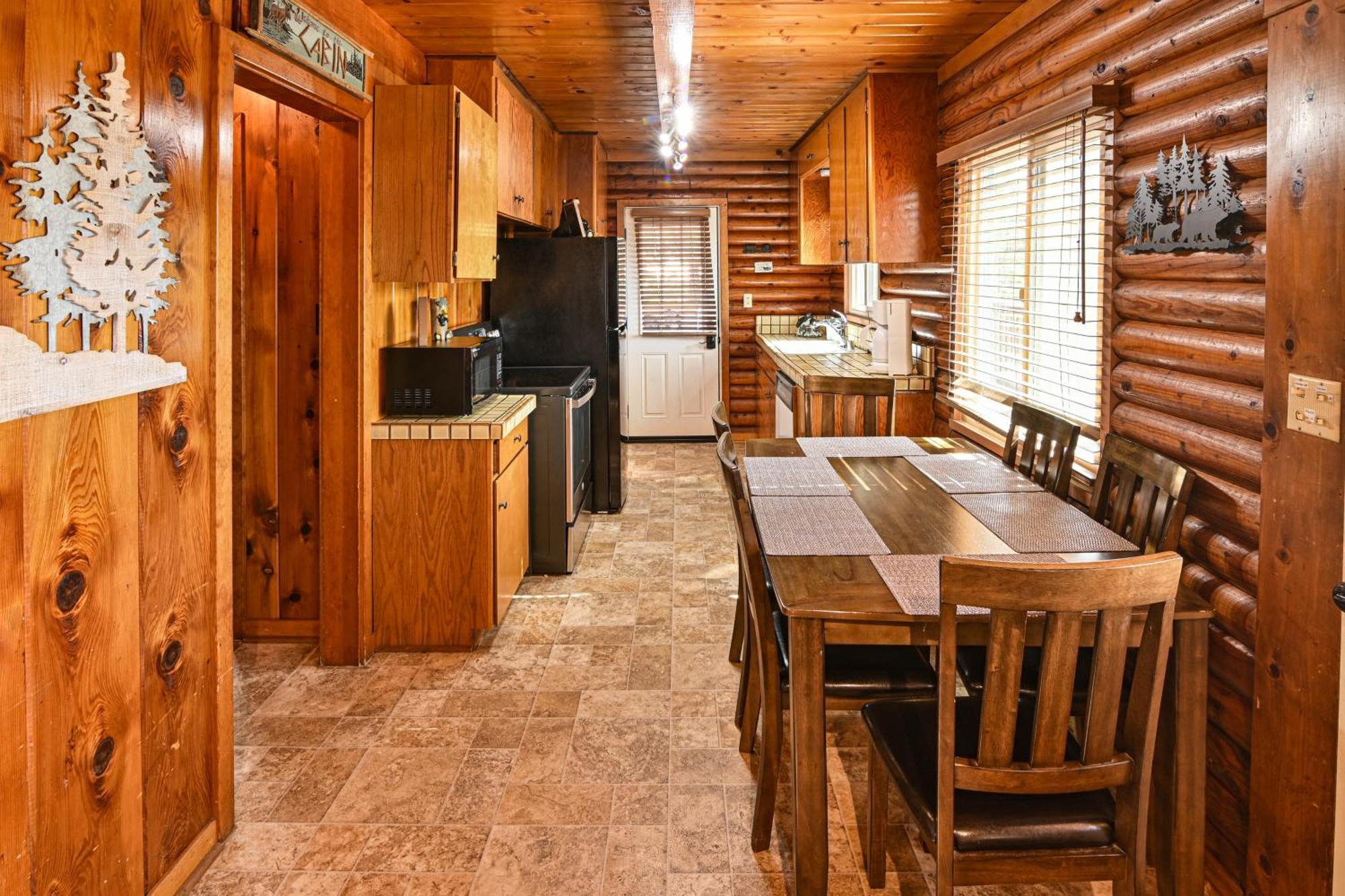 Harris Lakeview Cabin Bass Lake Esterno foto
